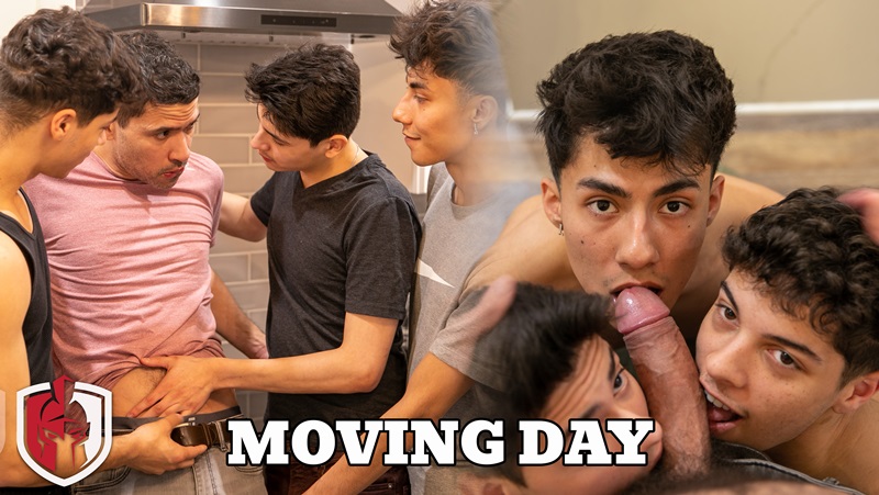 David Cruz and Jay Angelo - Moving Day - CumHereBoy