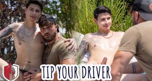 Heath Halo and Jay Angelo - Tip Your Driver - CumHereBoy